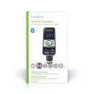 Car Audio FM Transmitter | Billenthető | Kéz nélküli hívás | 1.1 " | LCD Képernyő | Bluetooth® | PD 18 W / 5.0 V DC / 1.0 A | Gyors töltés | Google Assistant / Siri | Fekete / Szürke