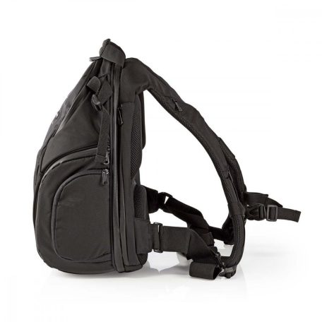 Kameratáska | Hátizsák | Víz taszító | 150 mm | 290 mm | 410 mm | Összes rekeszek száma: 16 | Fekete / Narancs