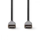 Aktív Optikai kábel DisplayPort | DisplayPort 1.4 | DisplayPort Dugasz | DisplayPort Dugasz | 32.4 Gbps | 15.0 m | Kerek | PVC | Fekete | Ajándék Dobozban