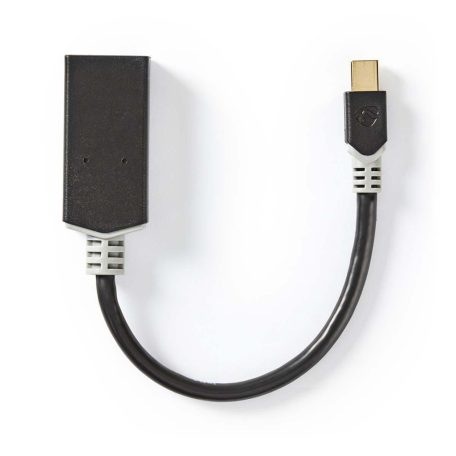 Mini DisplayPort kábel | DisplayPort 1.4 | Mini DisplayPort Dugasz | HDMI™ Kimenet | 48 Gbps | Aranyozott | 0.20 m | Kerek | PVC | Antracit | Műanyag Zacskó