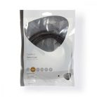 Cat 5e kábel | U/UTP | RJ45 Dugasz | RJ45 Dugasz | 3.00 m | Kerek | LSZH | Antracit | Műanyag Zacskó