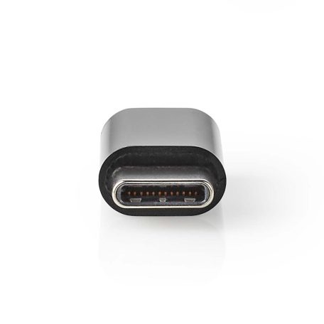 USB-C™ Adapter | USB 2.0 | USB-C™ Dugasz | USB Micro-B Aljzat | 480 Mbps | Kerek | Aranyozott | Antracit | Doboz