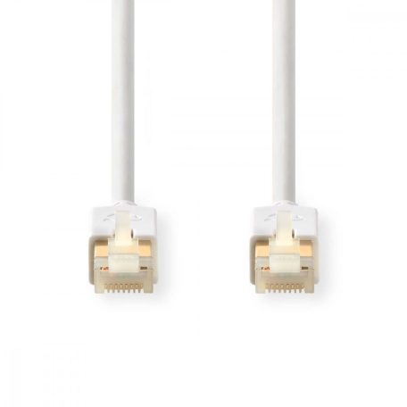 CAT6 hálózati kábel | RJ45 Dugasz | RJ45 Dugasz | S/FTP | 0.25 m | Kerek | LSZH / PVC | Fehér | Ablakos Doboz