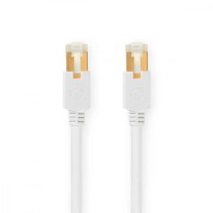   CAT6 hálózati kábel | RJ45 Dugasz | RJ45 Dugasz | S/FTP | 0.50 m | Kerek | LSZH / PVC | Fehér | Ablakos Doboz