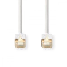   CAT6 hálózati kábel | RJ45 Dugasz | RJ45 Dugasz | S/FTP | 0.50 m | Kerek | LSZH / PVC | Fehér | Ablakos Doboz