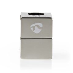   Hálózati csatlakozó | CAT6 | Árnyékolt | RJ45 Aljzat | RJ45 Aljzat | Egyenes | Fém | Doboz