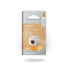 Hálózati csatlakozó | CAT6 | Árnyékolt | RJ45 Aljzat | RJ45 Aljzat | Egyenes | Fém | Doboz