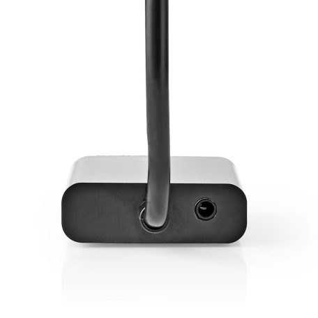 HDMI™ adapter | HDMI™ Csatlakozó | VGA Aljzat / 3.5 mm Aljzat | Nikkelezett | Egyenes | PVC | Fekete | 1 db | Doboz
