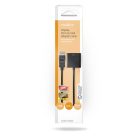DisplayPort adapter | DisplayPort Dugasz | VGA Aljzat | 1080p | Nikkelezett | 0.20 m | Kerek | Fekete | Doboz