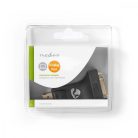 DisplayPort adapter | DisplayPort Dugasz | DVI-I 24+5-Pólusú Aljzat | 1080p | Nikkelezett | Egyenes | Kerek | ABS | ABS | Fekete | Buborékfólia
