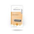 USB-C™ Adapter | USB 2.0 | USB-C™ Dugasz | USB Micro-B Aljzat | 480 Mbps | Kerek | Nikkelezett | Fekete | Doboz