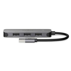   USB hub | USB-A Dugasz | 4x USB A Female | 4-Port port(s) | USB 2.0 / USB 3.2 Gen 1 | USB-áramellátású