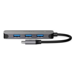   USB hub | 1x USB-C™ | 4x USB A Female | 4-Port port(s) | USB 3.2 Gen 1 | USB-áramellátású | 5 Gbps