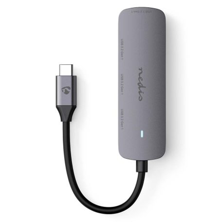 USB hub | 1x USB-C™ | 4x USB A Female | 4-Port port(s) | USB 3.2 Gen 1 | USB-áramellátású | 5 Gbps