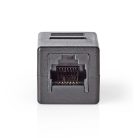 Hálózati csatlakozó | CAT5e / CAT6 | Nem Árnyékolt | RJ45 Aljzat | RJ45 Aljzat | Egyenes | ABS | Doboz