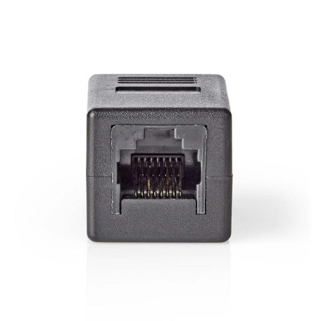 Hálózati csatlakozó | CAT5e / CAT6 | Nem Árnyékolt | RJ45 Aljzat | RJ45 Aljzat | Egyenes | ABS | Doboz