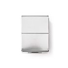 Hálózati csatlakozó | CAT5e / CAT6 | Árnyékolt | RJ45 Aljzat | RJ45 Aljzat | Egyenes | Fém | Doboz