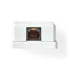 Hálózati fali doboz | A falon | 1-Port port(s) | UTP CAT6 | Egyenes | Aljzat | Aranyozott | ABS | Fehér | Doboz
