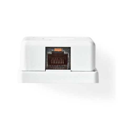 Hálózati fali doboz | A falon | 1-Port port(s) | UTP CAT6 | Egyenes | Aljzat | Aranyozott | ABS | Fehér | Doboz