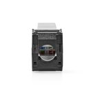 Keystone | CAT6a | RJ45 Aljzat | U/UTP | ABS | Doboz