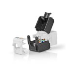 Keystone | CAT6a | RJ45 Aljzat | U/UTP | ABS | Doboz