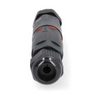 Hálózati csatlakozó | Kinti | CAT6 | Árnyékolt | RJ45 Aljzat | RJ45 Aljzat | Egyenes | PVC | Doboz