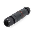 Hálózati csatlakozó | Kinti | CAT6 | Árnyékolt | RJ45 Aljzat | RJ45 Aljzat | Egyenes | PVC | Doboz