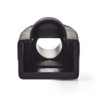 Húzásirányú tehermentesítő tömítés | RJ45 | PVC | Fekete | Doboz | 10 db