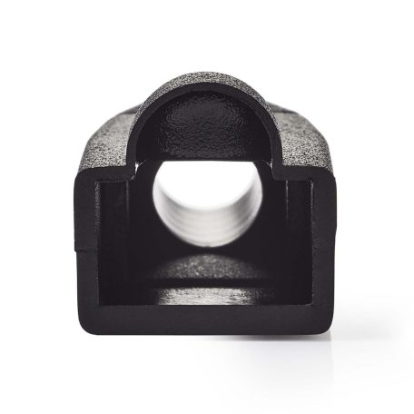 Húzásirányú tehermentesítő tömítés | RJ45 | PVC | Fekete | Doboz | 10 db