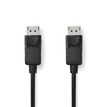 DisplayPort kábel | DisplayPort Dugasz | DisplayPort Dugasz | 4K@60Hz | Nikkelezett | 3.00 m | Kerek | PVC | Fekete | Label