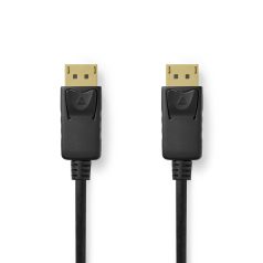   DisplayPort kábel | DisplayPort Dugasz | DisplayPort Dugasz | 8K@60Hz | Nikkelezett | 3.00 m | Kerek | PVC | Fekete | Label