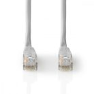 CAT5e hálózati kábel | U/UTP | RJ45 Dugasz | RJ45 Dugasz | 10.0 m | Kerek | PVC | Szürke | Label