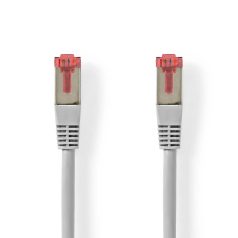   CAT6 hálózati kábel | RJ45 Dugasz | RJ45 Dugasz | SF/UTP | 0.50 m | Kerek | PVC | Szürke | Label