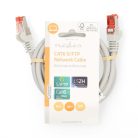 CAT6 hálózati kábel | RJ45 Dugasz | RJ45 Dugasz | S/FTP | 1.00 m | Kerek | LSZH | Szürke | Label