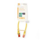 CAT6 hálózati kábel | RJ45 Dugasz | RJ45 Dugasz | S/FTP | 0.25 m | Kerek | LSZH | Sárga | Label
