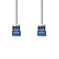   CAT6a hálózati kábel | S/FTP | RJ45 Dugasz | RJ45 Dugasz | 2.00 m | Snagless | Kerek | LSZH | Szürke | Label