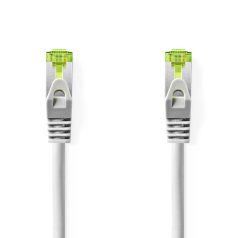   CAT7 hálózati kábel | S/FTP | RJ45 Dugasz | RJ45 Dugasz | 0.50 m | Snagless | Kerek | LSZH | Szürke | Label