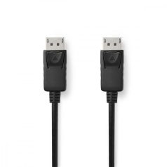   DisplayPort kábel | DisplayPort Dugasz | DisplayPort Dugasz | 8K@60Hz | Nikkelezett | 3.00 m | Kerek | PVC | Fekete | Műanyag Zacskó
