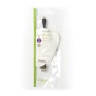 USB Mikro-B Adapter | USB 2.0 | USB Micro-B Dugasz | USB-A Aljzat | 480 Mbps | 0.20 m | Kerek | Nikkelezett | PVC | Fekete | Műanyag Zacskó