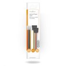 Belső hálózati kábel | Molex Dugasz | 2x SATA 15-Tűs Aljzat | Aranyozott | 0.15 m | Kerek | PVC | Többszínű | Boríték