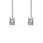 CAT5e hálózati kábel | S/UTP | RJ45 Dugasz | RJ45 Dugasz | 2.00 m | Kerek | LSZH / PVC | Szürke | Műanyag Zacskó