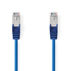   CAT5e hálózati kábel | SF/UTP | RJ45 Dugasz | RJ45 Dugasz | 10.0 m | Kerek | PVC | Kék | Boríték