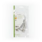 CAT5e hálózati kábel | SF/UTP | RJ45 Dugasz | RJ45 Dugasz | 0.50 m | Kerek | PVC | Szürke | Műanyag Zacskó