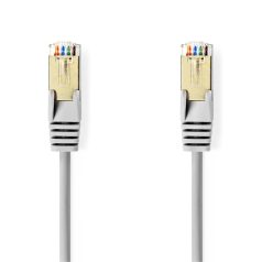   CAT5e hálózati kábel | SF/UTP | RJ45 Dugasz | RJ45 Dugasz | 10.0 m | Kerek | PVC | Szürke | Boríték