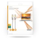 CAT5e hálózati kábel | SF/UTP | RJ45 Dugasz | RJ45 Dugasz | 15.0 m | Kerek | PVC | Szürke | Boríték