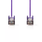 CAT5e hálózati kábel | SF/UTP | RJ45 Dugasz | RJ45 Dugasz | 1.50 m | Kerek | PVC | Ibolya | Műanyag Zacskó