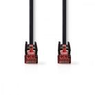 CAT6 hálózati kábel | RJ45 Dugasz | RJ45 Dugasz | U/UTP | 10.0 m | Kerek | PVC | Fekete | Boríték