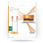 CAT6 hálózati kábel | RJ45 Dugasz | RJ45 Dugasz | U/UTP | 30.0 m | Kerek | PVC | Szürke | Műanyag Zacskó