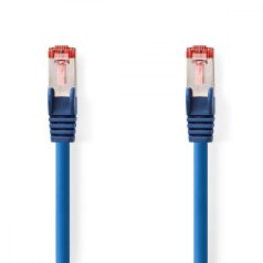  CAT6 hálózati kábel | RJ45 Dugasz | RJ45 Dugasz | S/FTP | 1.00 m | Kerek | LSZH | Kék | Boríték