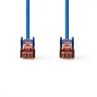 CAT6 hálózati kábel | RJ45 Dugasz | RJ45 Dugasz | S/FTP | 10.0 m | Kerek | LSZH | Kék | Műanyag Zacskó